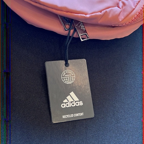 Adidas linear 3 mini backpack wonder clay/silver metallic #5156986 - Picture 10 of 11